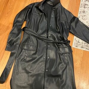 Love republic faux leather dress size L